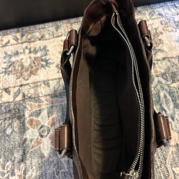 Celine Handbags - Celine Dark Brown Boogie Handbag